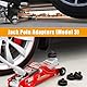 TKSE 4 Stücke Wagenheber Gummiauflag für Tesla Model 3/X/S/Y, Jack Pad Adapter mit Aufbewahrungsbox, Jack Point Stabiler Adapter Gummi Protector Pad