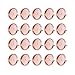 NBEADS 500 Pcs Flat Round Brass Stud Earrings Components, Cadmium Free & Nickel Free & Lead Free, Rose Gold, Tray: 12mm; 14x14x2mm, Pin: 0.7mm