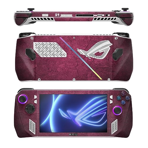 Image of MightySkins Skin Compatible with Asus ROG Ally - Pink Gravel | Protective, Durable, and Unique Vinyl Decal wrap Cover | Easy to Apply, Remove, and Change Styles