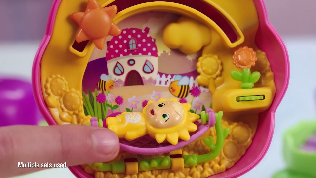 CRY BABIES Little Changers Aqua – Sammelkapsel In Blumenform Mit Mini-Puppe & Pipette, Ab 3 Jahre