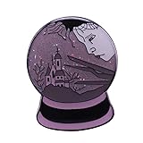 Edward Scissorhands Snow Globe Glitter Movie 1.25' Enamel Pin Badge