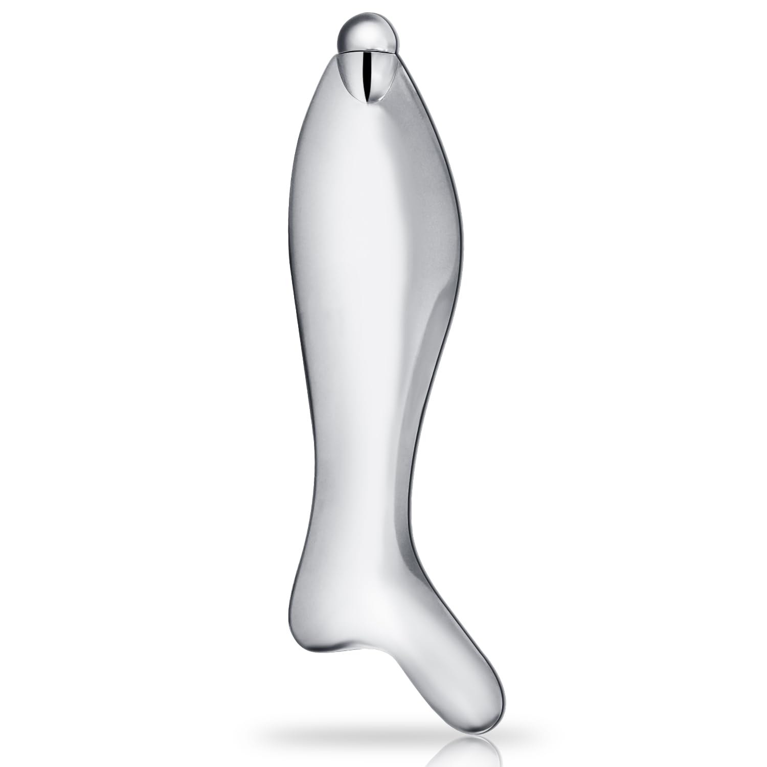 Body Gua Sha Scraping Massage Therapy Tool, Facial Massage Roller, Eye Cream Roller Applicator, Steel Facial Gua Sha for Skin Lift, Zinc Alloy GuaSha Massager for Relax, Muscle Soreness