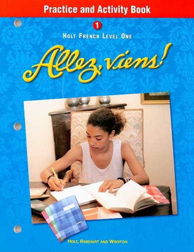Holt Allez Viens Grammar And Vocabulary Workbook Level 1 Buy Online In Antigua And Barbuda At Antigua Desertcart Com Productid 79288534