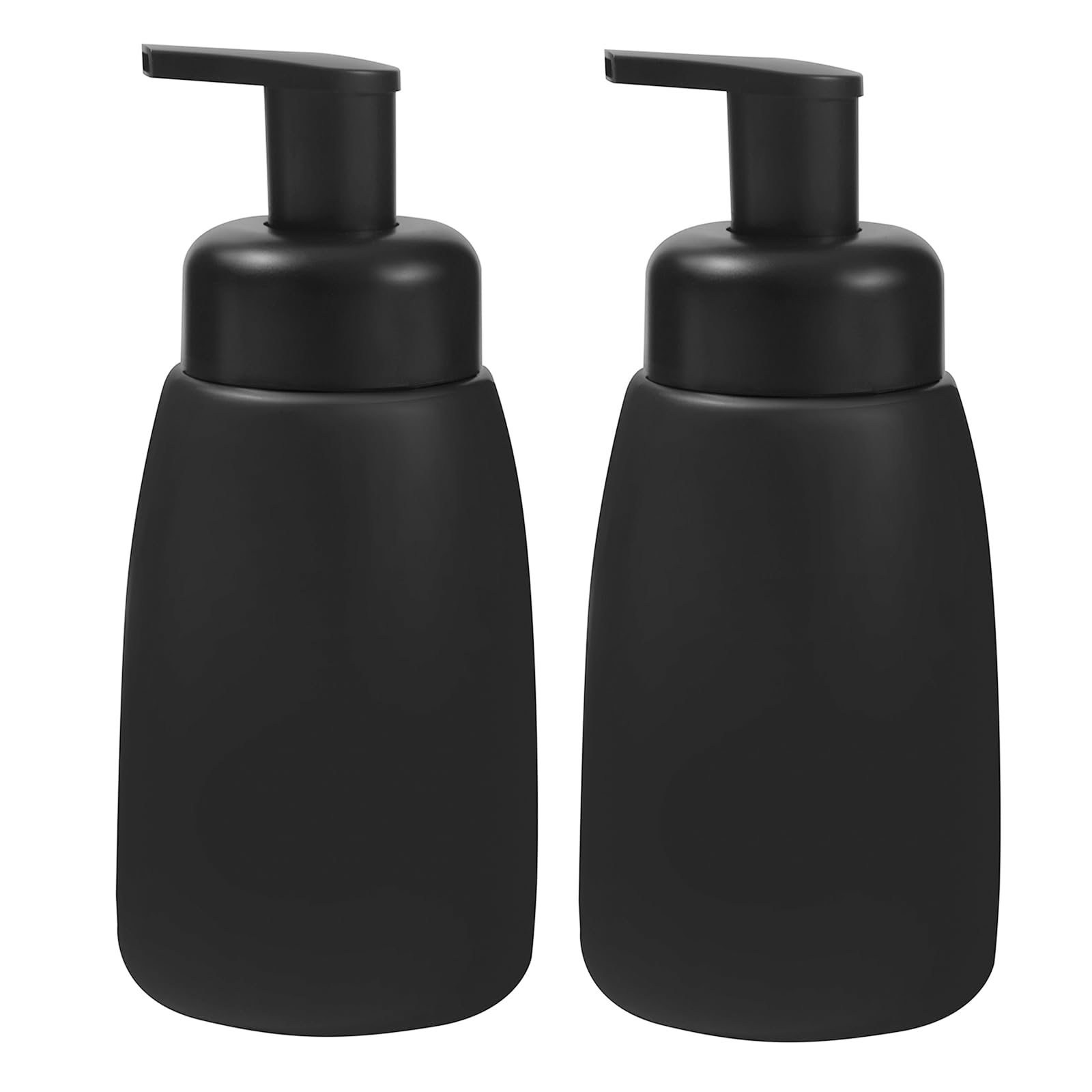 Foaming Hand Soap Dispenser Ceramic Jar Foam Dish Soap Dispenser for Bathroom and Kitchen Sink, Liquid Pump Bottle for Shampoo, Body Wash, Hand Soap,