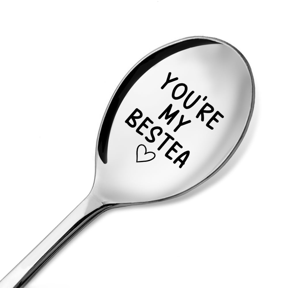 Friendship Spoon Gift - Engraved Stainless Steel Spoon -1