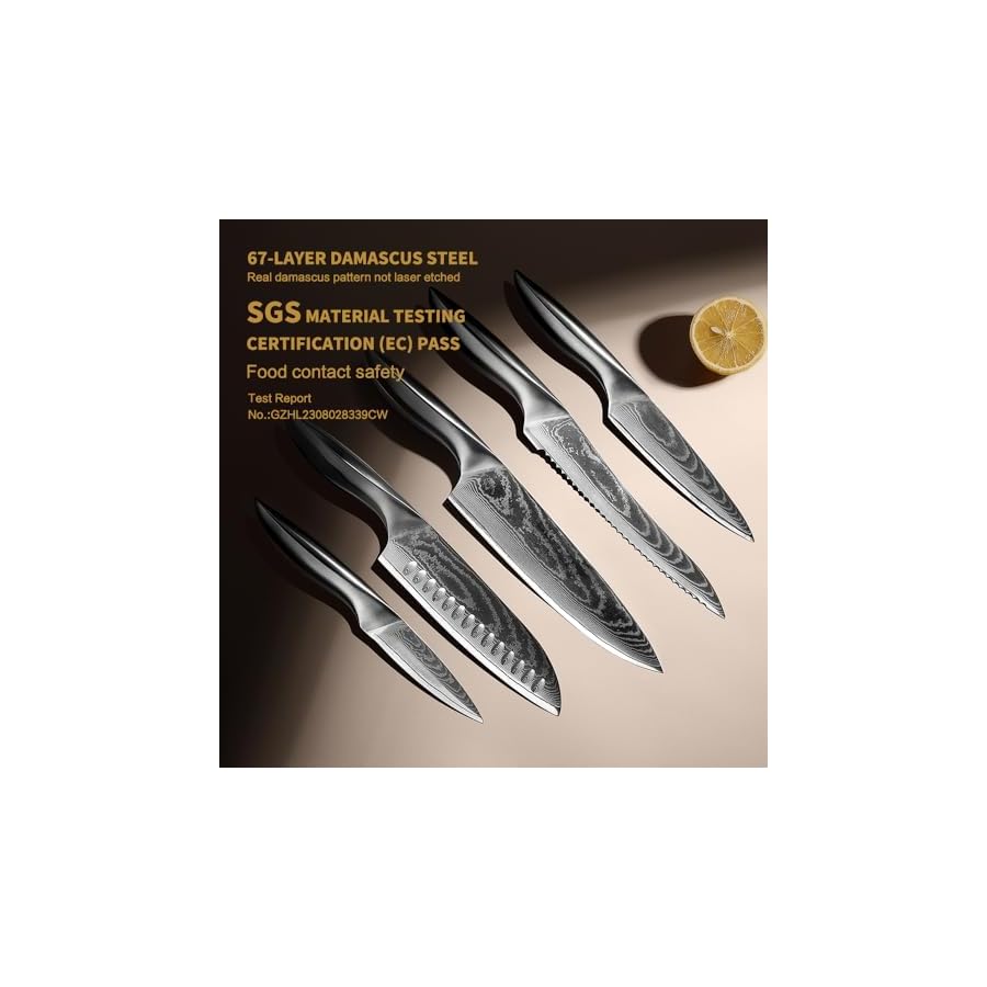 5-PCS-Damascus-Chef-Knife-Set-Ultra-Smooth-Cutting-Experience-and-Professional-Grade-Sharp-Kitchen-Knife-SetHandle-Ergonomic-Design9CR18MOV-High-Carbon-Stainless-SteelDishwasher-Safe zongchuan 5 PCS Damascus Chef Knife Set, Ultra-Smooth Cutting Experience and Professional Grade Sharp, Kitchen Knife Set,Handle Ergonomic Design,9CR18MOV High Carbon Stainless Steel,Dishwasher Safe