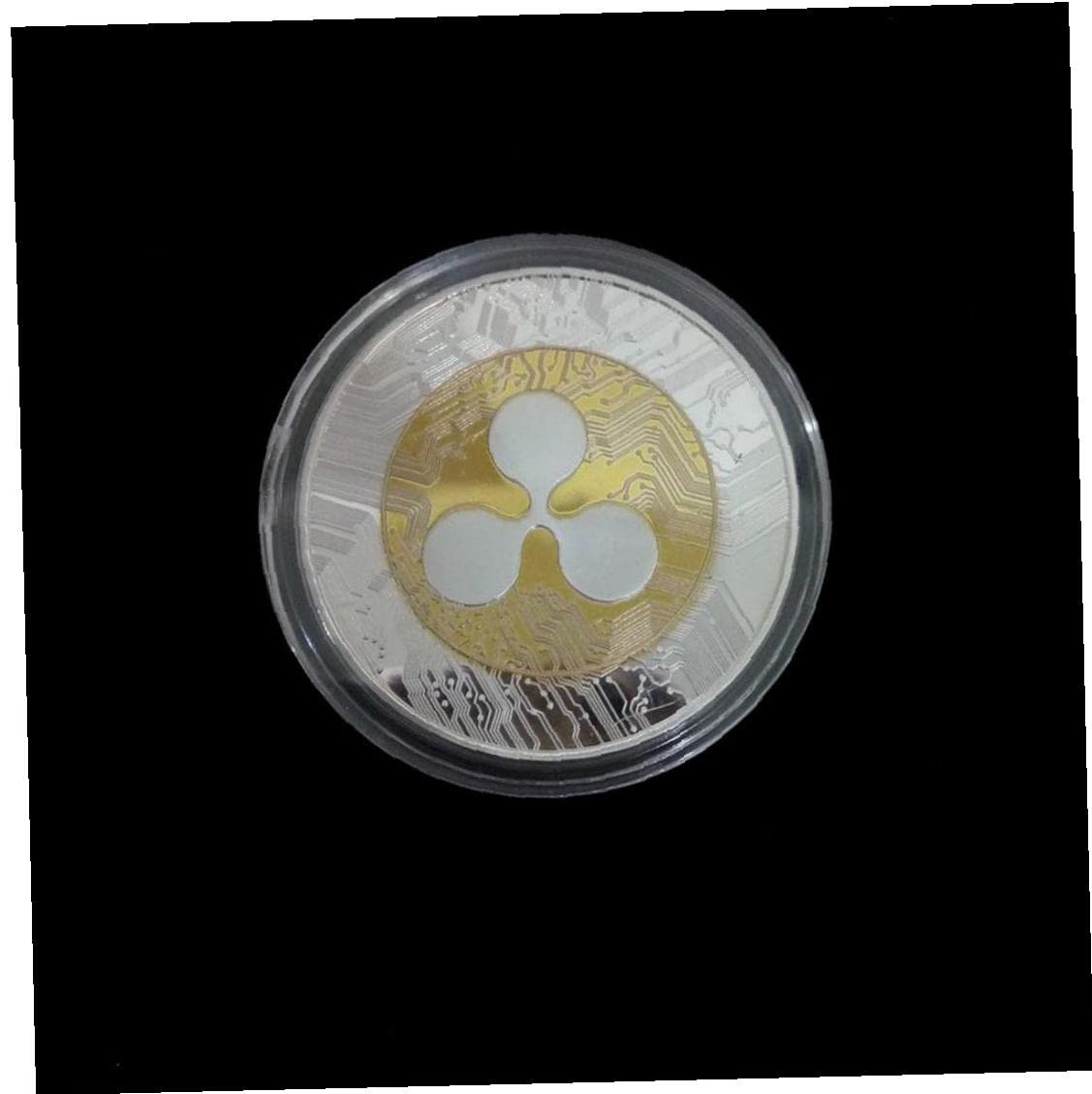 Ripple Commemorative Coin Copper Silver Art Art Gift Fishys Gift for Collector