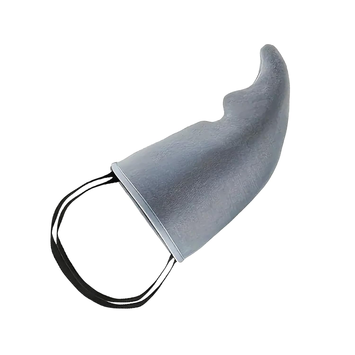 MFUOE Shark Fin Funny Cute Grey Shark Fin Under The Sea Costumes Shark Fin Halloween Plush Strap Uniform Shark Fin Dress Up Prop for Kids Boys Cosplay Accessory