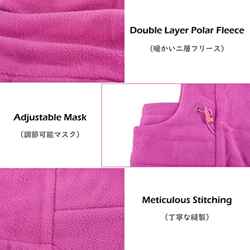Image of TRIWONDER Kids Winter Hats Balaclava Ski Mask for Boys Girls Toddlers Windproof Adjustable Cold Weather Face Mask Neck Warmer