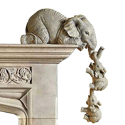 Décoration de bureau éléphant en résine pour créer une ambiance zen de travail