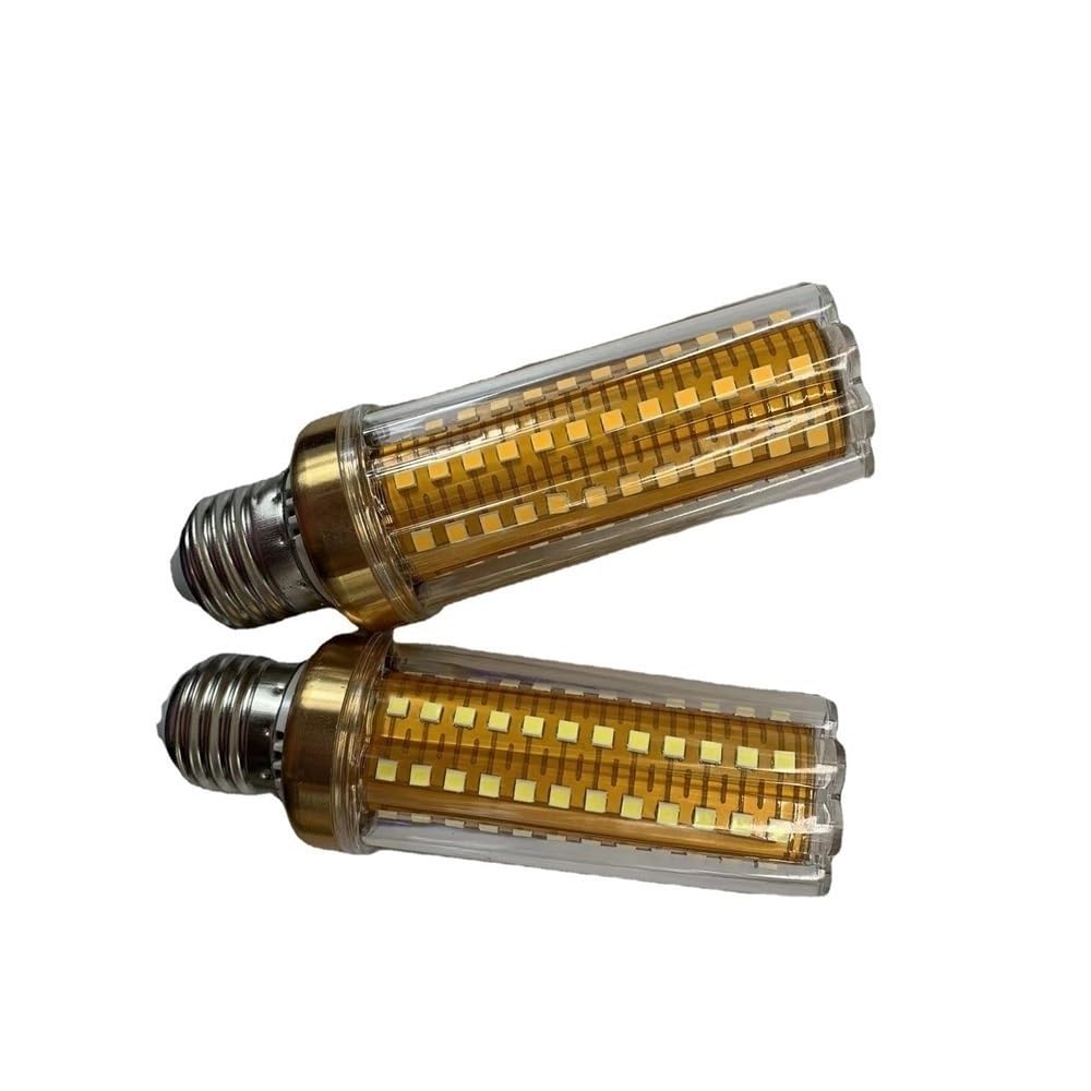 HHF Iluminación del hogar, Paquete de 10, Bombilla LED de maíz AC220V E27, lámpara Colgante for el hogar con Tornillo, Bombilla de maíz 20W/24W/30W(Blanco,20W E27)