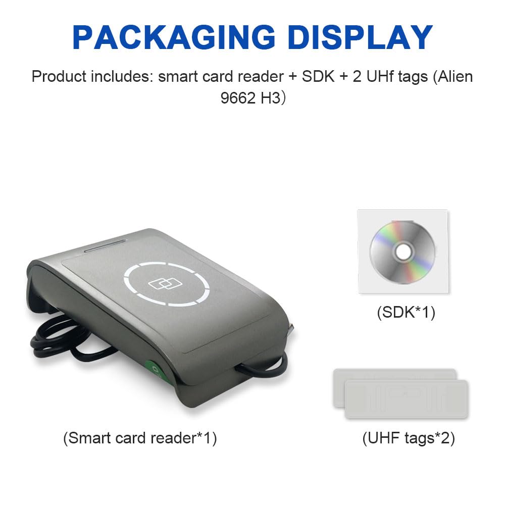 Amazon.com: Fongwah Desktop Gen 2 UHF Reader/Writer ISO18000-6C up