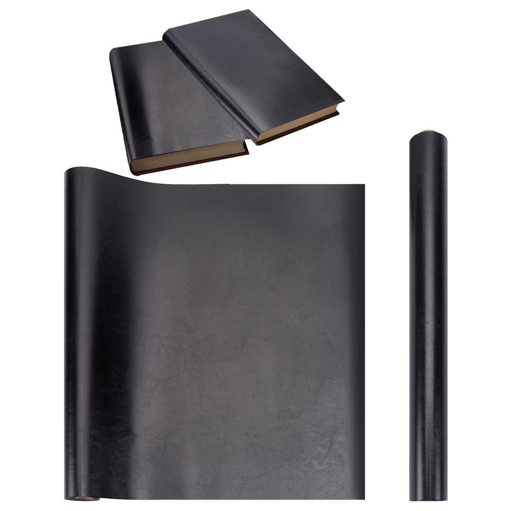 OLYCRAFT similpelle in finta pelle 120 x 43 cm 0,7 mm spessore per rilegatura libri copertina