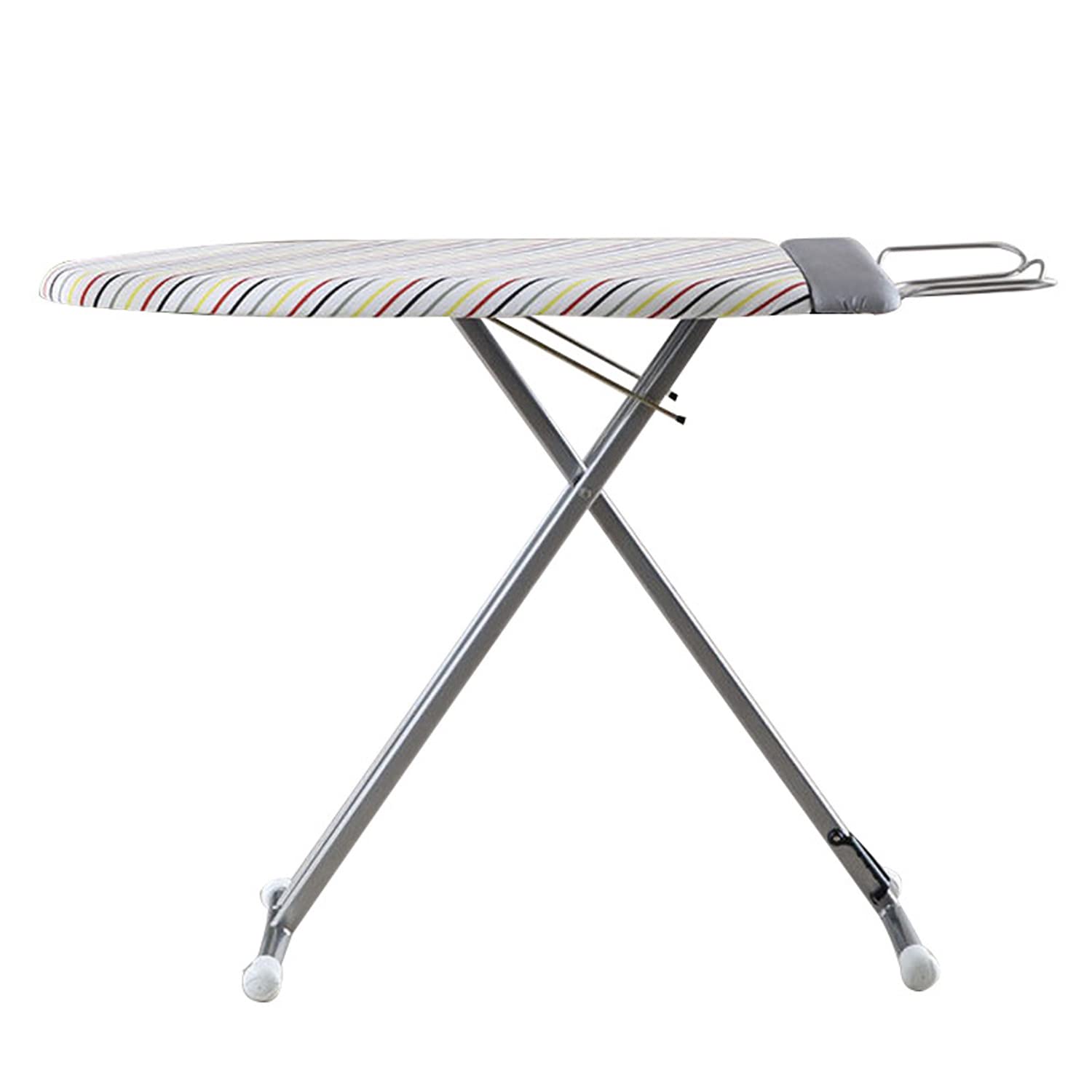 Tabellone da Stiro con Altezza Regolabile per Appendiabiti Smart Regolable Easy Storage, Top Leggero Imbottito, per L'uso della Lavanderia Domestica