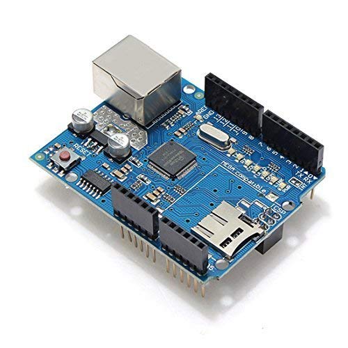 Image of CentIoT - W5100 Ethernet Network Expansion Board W / Micro Sd Card Slot Shield