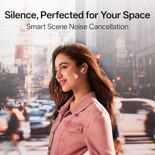 Image of Oppo Enco Air5 Pro True Wireless in-Ear Earbuds with 12mm Dynamic Driver and 55dB ANC with Hi-Res Audio with LHDC 5.0, 54Hrs Playtime,Low Latency,Fast Charging.(Matte Black)