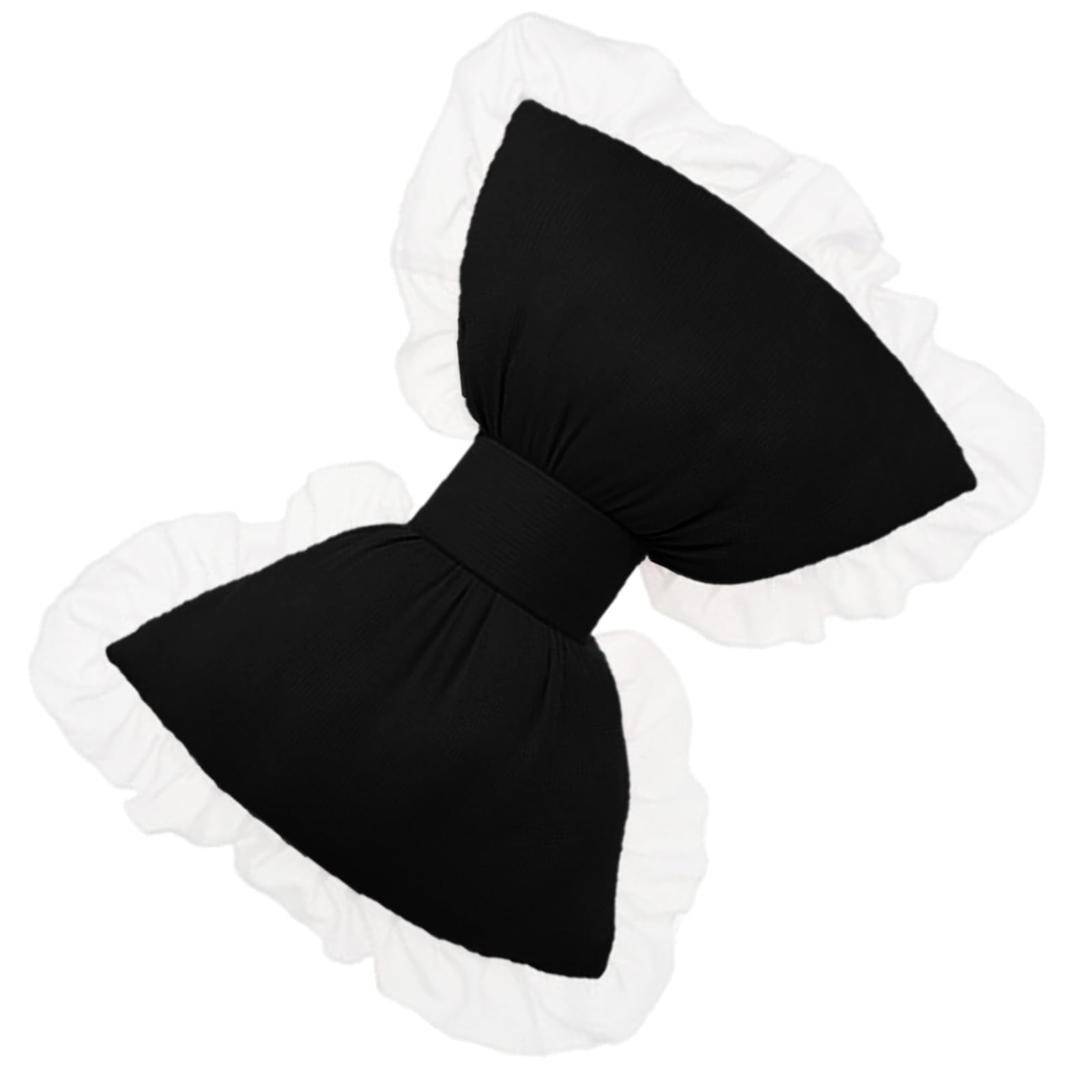 Yhplxyuus Bows Shape Throw Pillow Breathable Car Backrest Pillow Car Bows Pillows Perfect for Living Room Bedroom Shape