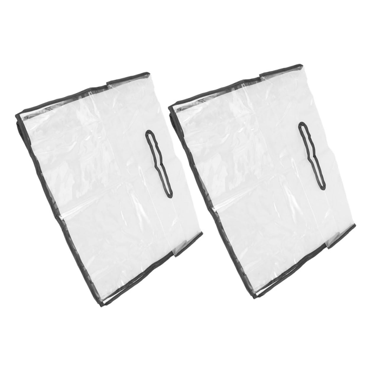 Didiseaon 2piezas Cubierta Transparente para Bolso Tote De Mano Protector Fundas Resistentes Al Agua para Viajes Senderismo y Ciclismo