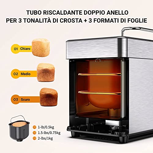 Macchina per il Pane con 15 Programmi