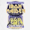 Rock Off officially licensed products Iron Maiden Powerslave Japan Flyer T Shirt S White #1