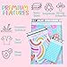 Poly Mailers 10x13 Inch, 100 Pack Pink Hearts Print Shipping Bags, Thickened Waterproof Tear-Resistant Self-Sealing Shipping Bags for Clothing E-commerce Small Business Mailing