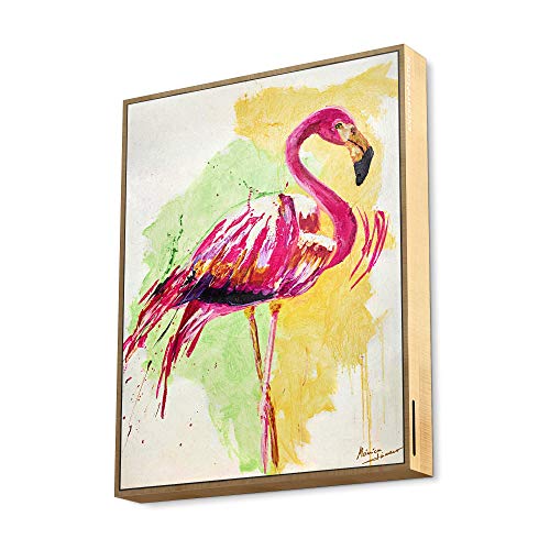 Energy Sistem Frame Speaker Flamingo - Altavoz (50 W, True Wireless, Bluetooth 5.0, USB/microSD MP3, FM)