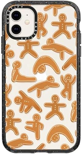 Vista 170 de CASETiFY Funda Impact para iPhone 11 - Moon Camping - Negro transparente