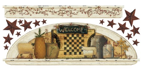 ROOMMATES RMK1571GM Primitive Arch Peel & Stick Wall Decals