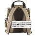 Wild River by CLC WT3503 Tackle Tek Recon Lighted Compact Tackle Backpack & Four PT3500 Trays, Clear, Water-Resistant Phone Storage,Beige , 12.75 x 6.75 x 15 
