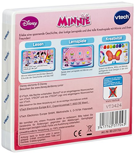 VTech 80-231704 - Storio 2 Lernspiel Minnies Schleifen Boutique