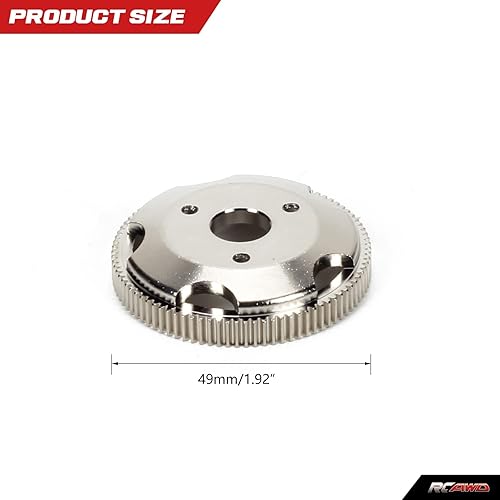 Miniatura 3 de RCAWD 90T 48P Engranaje recto, engranaje rector de metal RC para 1-10 Slash 2WD, Rustler VXL, Bandit, Ford Fiesta, ST Rally, Telluride 4x4, Bandit