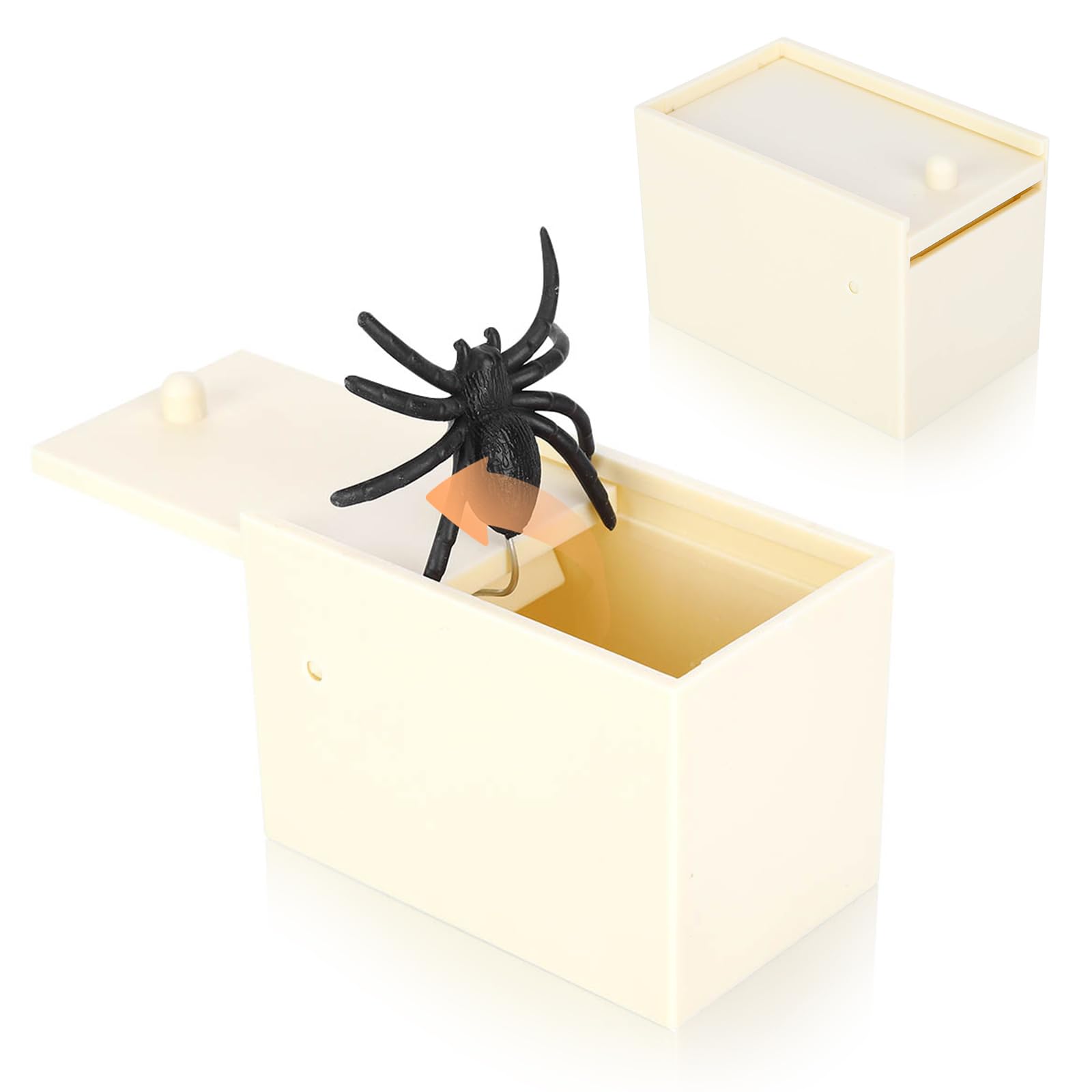 mumisuto Spider Prank Box Toy, Spider in a Box Prank