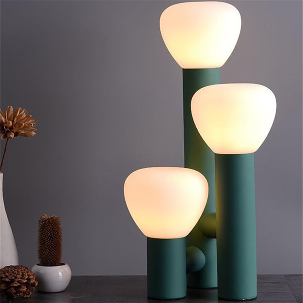 Nordic Modern Table Lamp Fashion Creativity Living Room Bedroom Study Villa Hotel Home LED Furnishing Decorative Lights (Style 55) (Style 26)