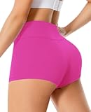 Women&apos;s 3"&sol;5" High Waisted Biker Shorts - Spandex Yoga&comma; Workout&comma; Cycling&comma; Volleyball&comma; Dance &vert; Athletic Booty Shorts