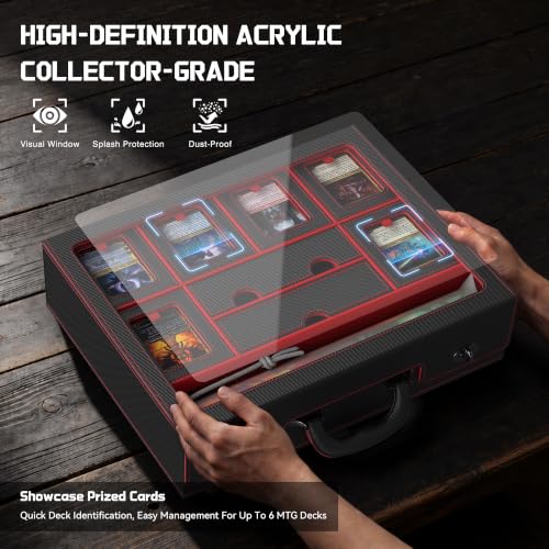 Image of Kabinka MTG Commander Deck Box, Modular 9-in-1 TCG Card Storage Box