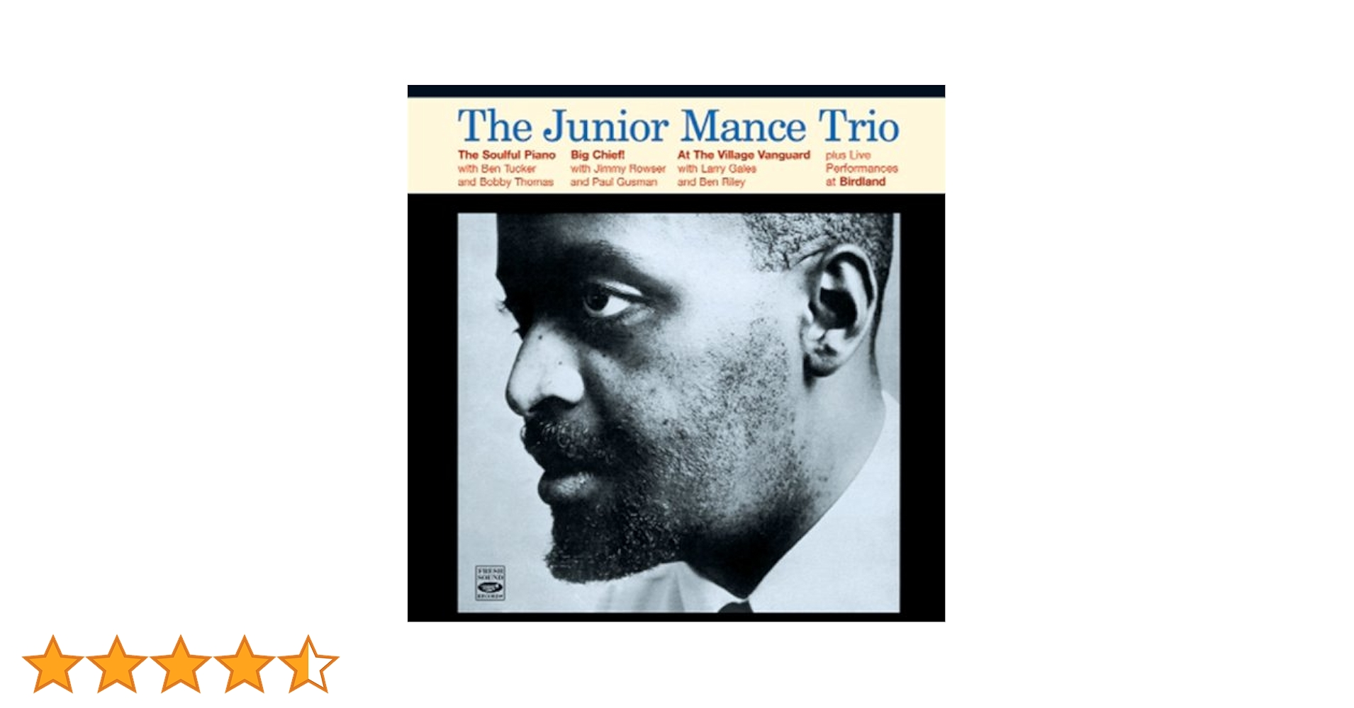 Amazon.co.jp: THE SOULFUL PIANO OF JUNIOR MANCE + BIG CHIEF