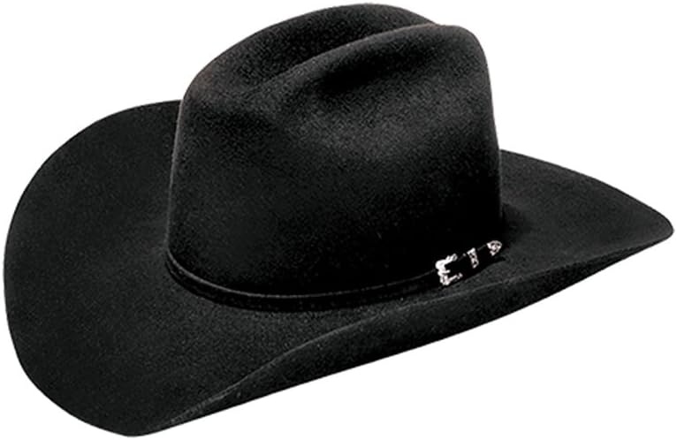 Master Hatters 3X Denton Black Felt Cowboy Hat