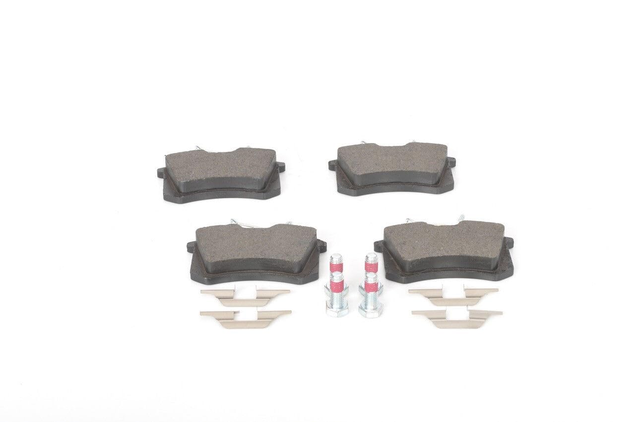 Bosch BP2674 Pastillas de freno - Eje trasero - certificación ECE-R90 - 1 juego de 4 pastillas