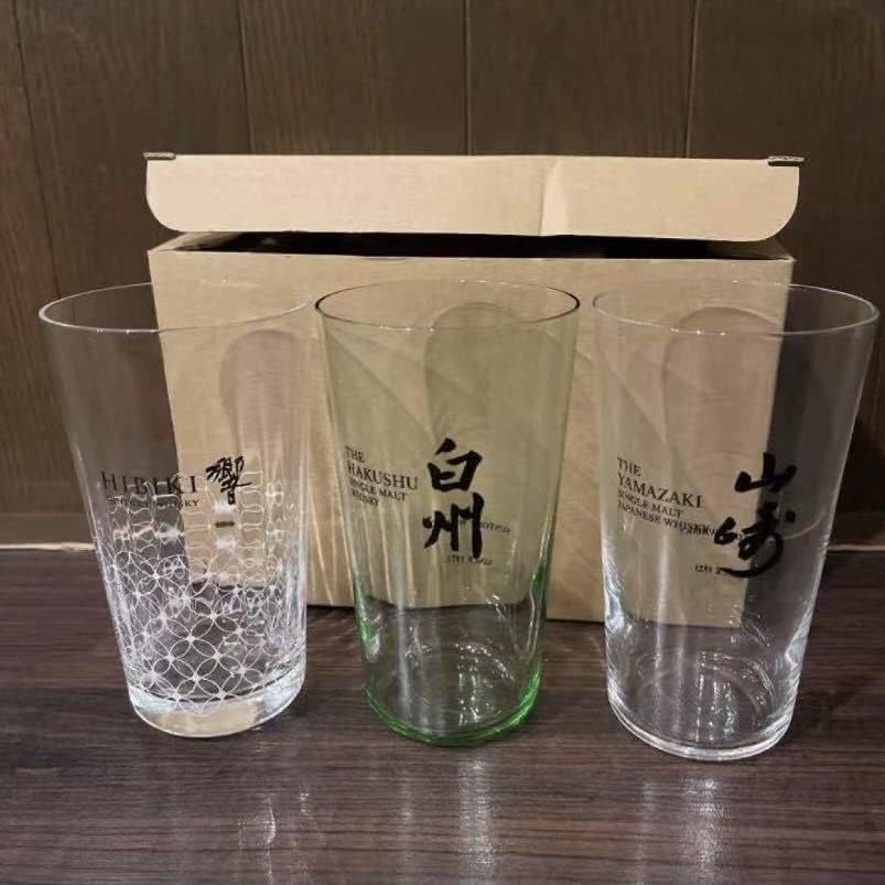 Amazon.co.jp: 山崎 白州 響 グラス 3個セット : ホーム＆キッチン 