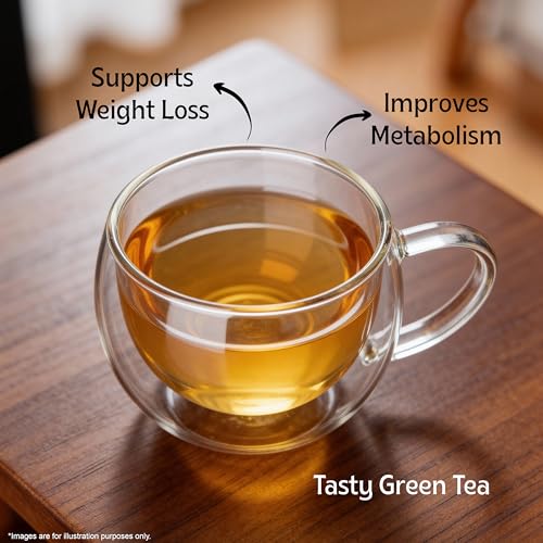 Image of TE-A-ME Green Teabags Raspberry and Mint Flavour | Green Tea Bags 25 pcs