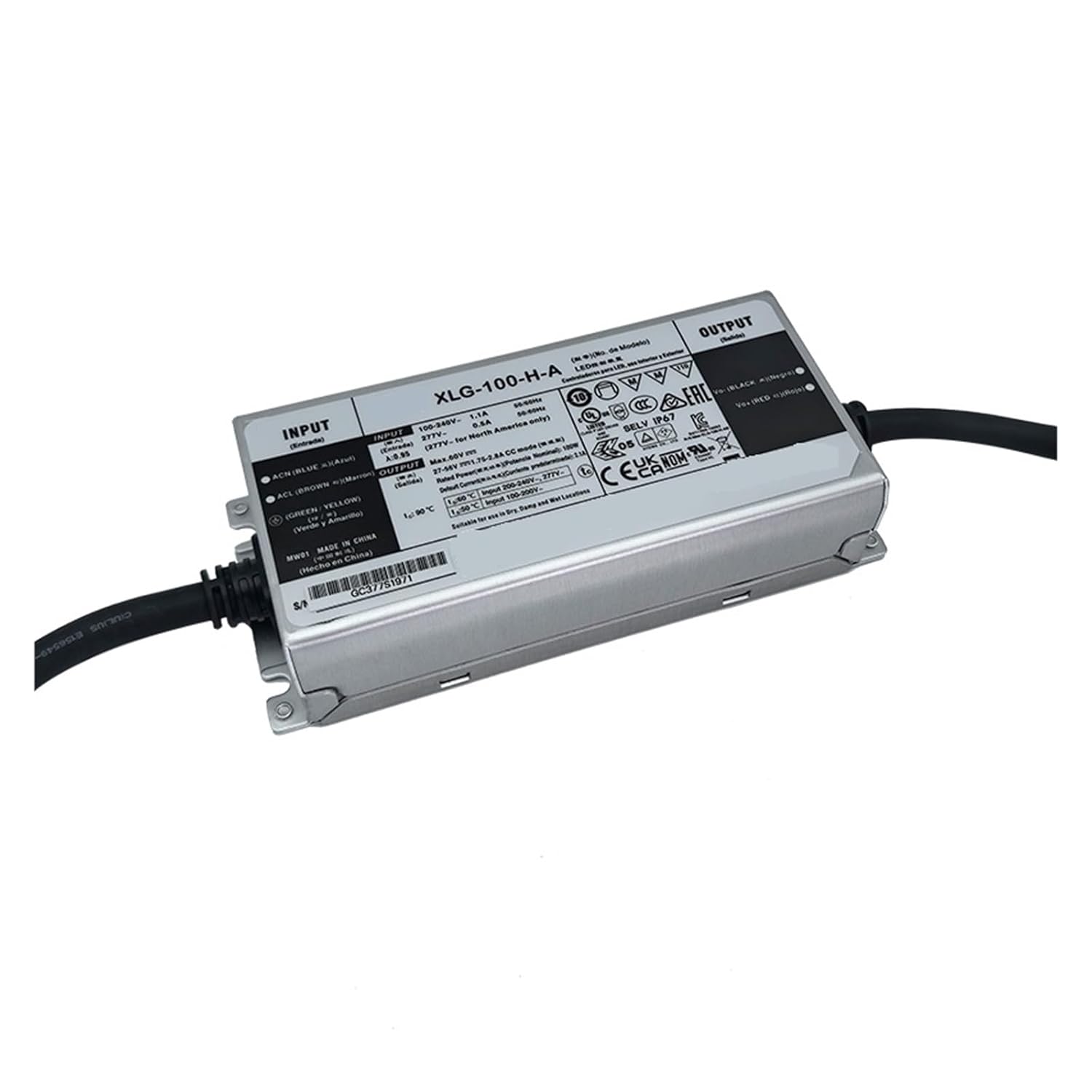 Drive Power Supply led Street Light Tunnel Light Transformer Waterproof and Protection floodlight Rectifier(XLG-320-H-A 320w)