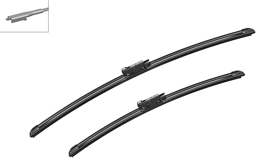 Vista 172 de BOSCH 3397007586 AeroTwin - Juego de 2 limpiaparabrisas de repuesto para lado del conductor y del pasajero, juego de 2 (27 y 20 pulgadas), bloqueo