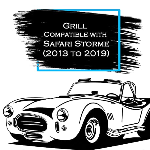 Image of CAR SAAZ Bentley Style Front Chrome Grill Compatible with Safari Strome(2012-2019)