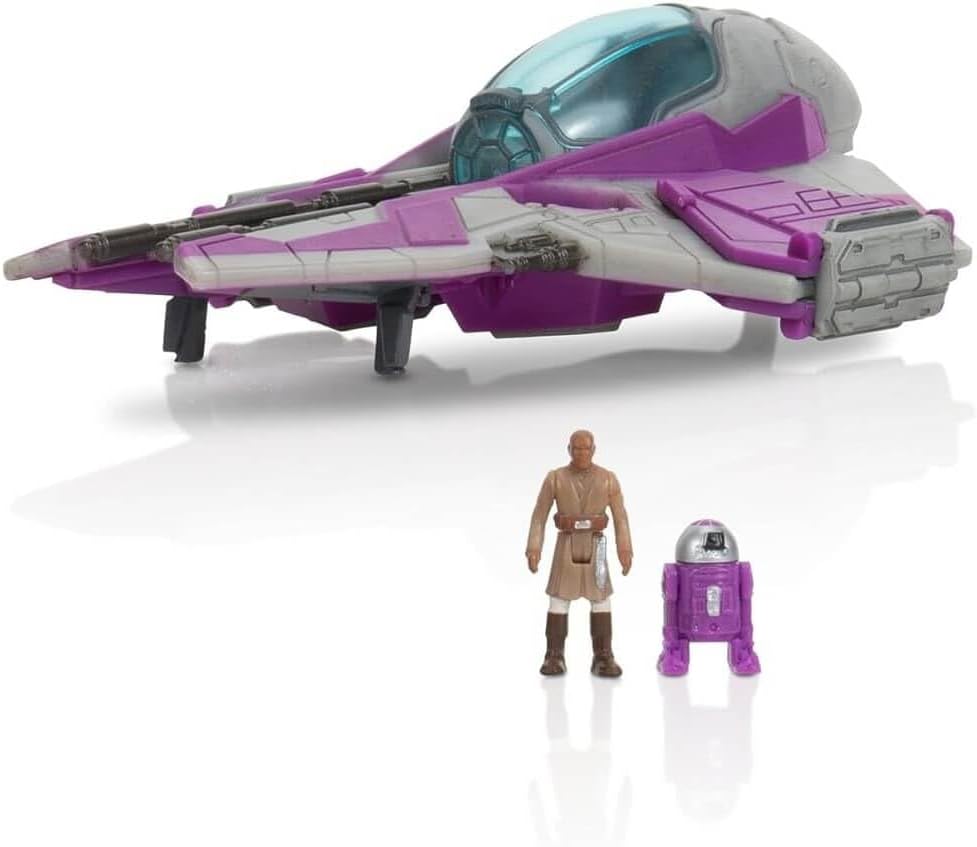 STAR WARS Spacecraft Toy Vehicle Mace Windu's Jedi Interceptor - 8+ Years
