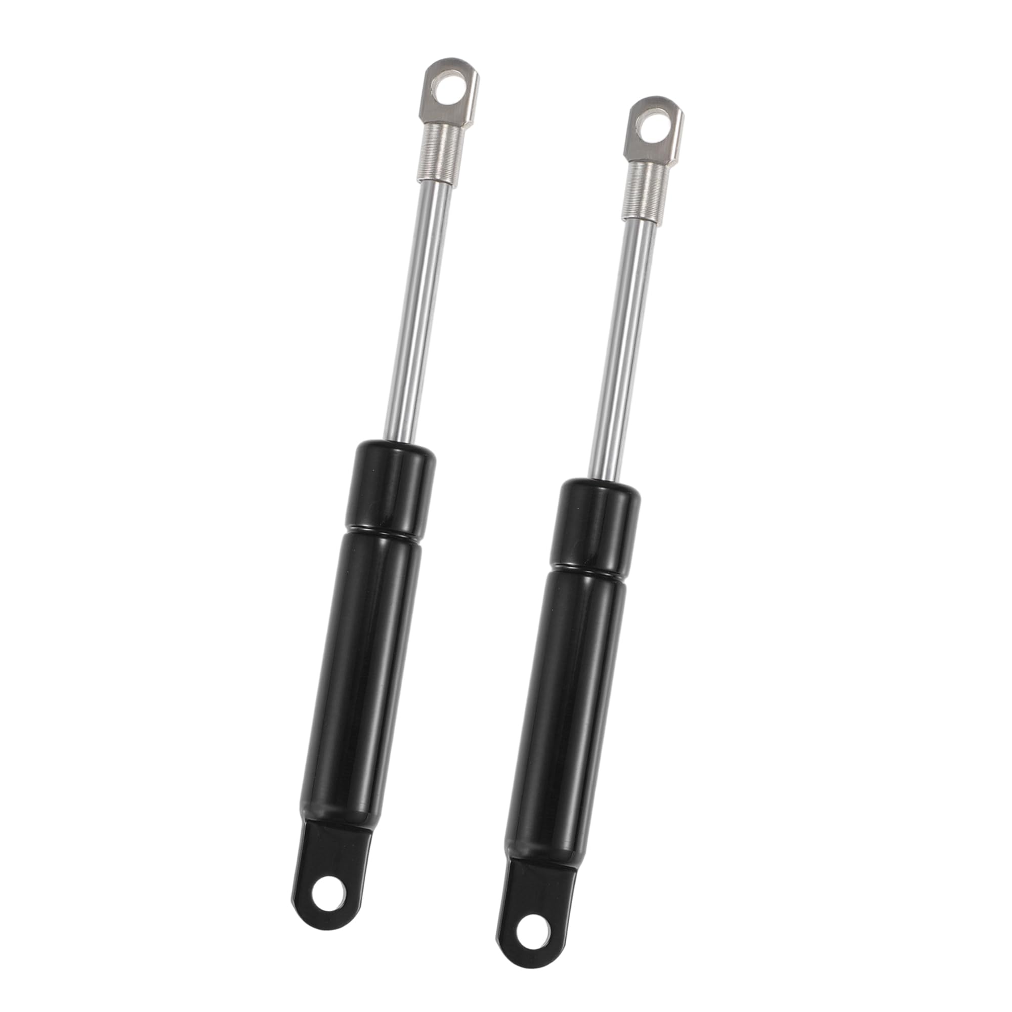2 Unidades de Soporte de Elevación de 6 Pulgadas y 65 lb/289N Negro, Amortiguador Universal de Resorte de Gas para Ventanas de Caravanas Coches Camiones Barcos Autopartes