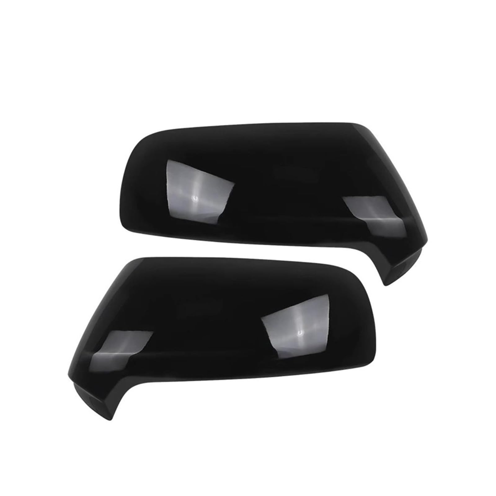Capot De Rétroviseur Latéral Auto Pour Citroën C3 2008-2017 Pour C4 Pour Picasso 2006-2013 Argent/Noir(Noir brillant,1 paire)