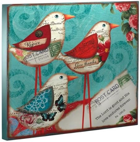 Wood Block Large Birds - Lord Is Good