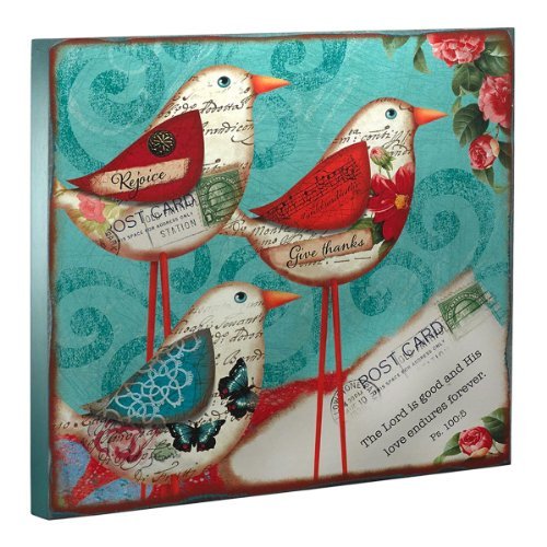 Wood Block Large Birds - Lord Is Good