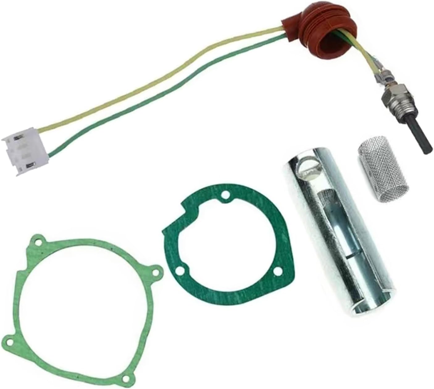 Car Parking Heater Burners Motor Gaskets Glow Plug Ceramic Pin with Removal Fitting Tool 12V Ignition Socket Accessories Parking Heater Ignition Plug Cold Weather Driving Accessory Heating Device