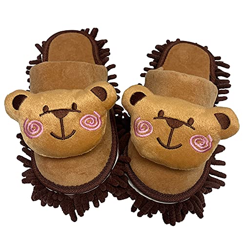 Image of Selric Super Chenille Microfiber Washable Mop Slippers Shoes, Detachable Mopping Shoes, Floor Dust Dirt Hair Cleaner, Multi-sizes Multi-Colors Available